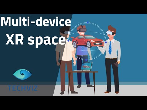 How to Share a 3D Model in Real Time into Many XR Devices with Multi-Device XR Space