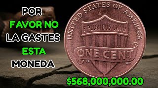 ¡No gastes este ONE CENT PENNY!Podrías tener una moneda que vale miles o incluso millones de dólares