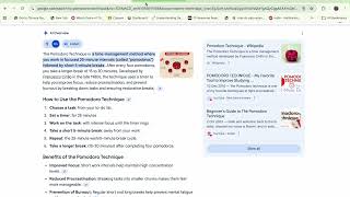 Mindful Pomodoro | My Chrome Extension with Gemini AI