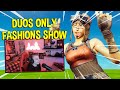 I STREAM SNIPED a DUO THEMED FASHION SHOW and WON!