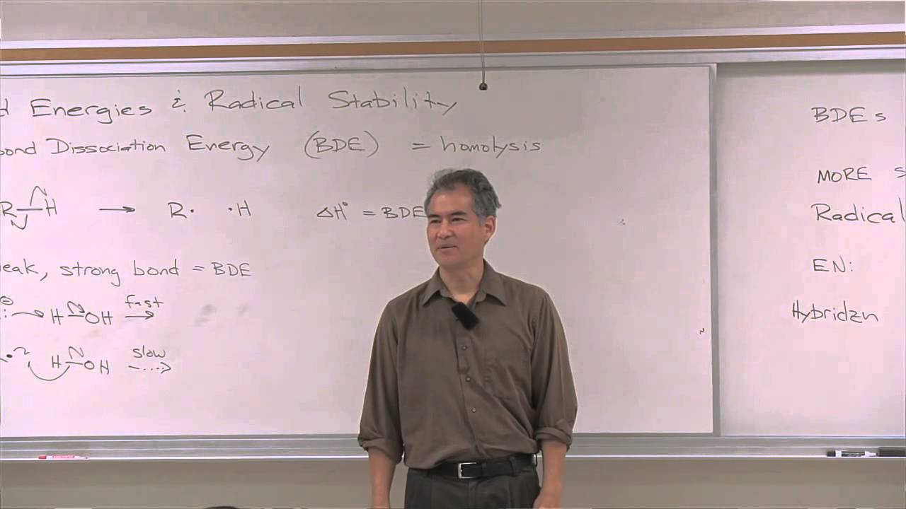 Chemistry 202. Organic Reaction Mechanisms II. Lecture 22. Radical Structure & Reactivity