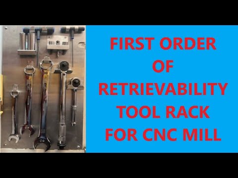 CNC Machining Center Tool Rack - YouTube