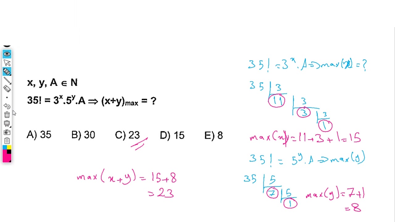 درس الأعداد: القسم العملي الثالث والأخير