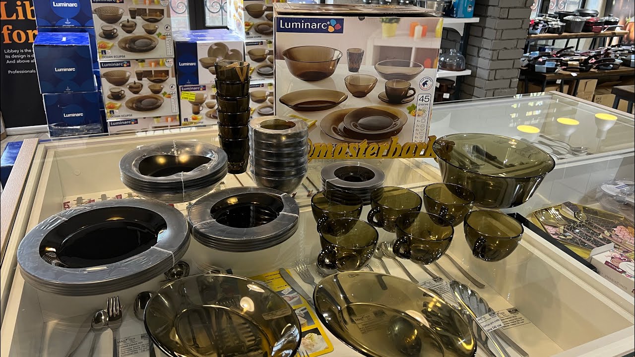 Набор посуды Ambiante Eclipse 45пр от французского бренда Luminarc