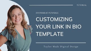 Customizing Your Link in Bio Template in Systeme.io (FREE Stan Store Alternative!)