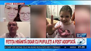 Povestea uluitoare a fetiței hrănite doar cu pufuleți. Cine a adoptat-o și cum arată astăzi