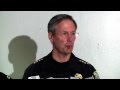 Chief Flynn talks with the media regarding internal investigation