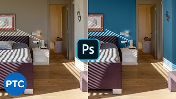 How To Change Wall Color In Photoshop! [Pro Technique]