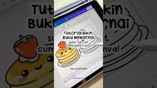 Make a Super Simple Kids Coloring Book Using Only Canva! 😍 #shorts #sudiyanti #coloringbook #canva