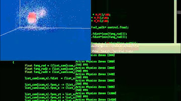 Particles and gravitational forces