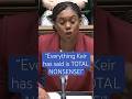 Kemi Badenoch SLAMS Keir Starmer at PMQs