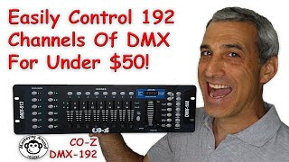 So You Want To Get A DMX Board For Under $50 – CO-Z 192 review