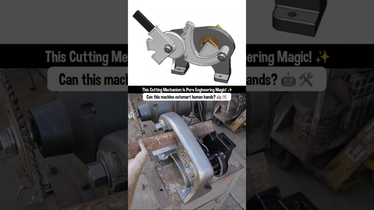 Vintage Metal Cutting Machine | How It Cuts Channels with Precision 