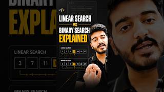 Linear Search vs Binary Search Explained with Code!