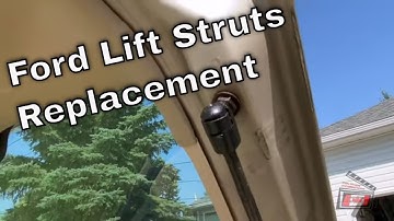 Ford Focus SES Wagon Lift Struts Replacement 2007