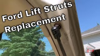 Ford Focus SES Wagon Lift Struts Replacement 2007 2007 Ford Focus Wagon
