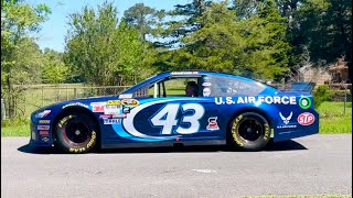 438 Street Legal Nascar Race Car First Test Drive  Front End Set Up U0026 Wiring 