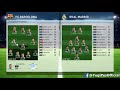 بيس 2017 أفضل تشكيلة ل برشلونة وق ف ريال مدريد بيس 2017 أفضل تشكيلة ل برشلونة وق ف ريال مدريد