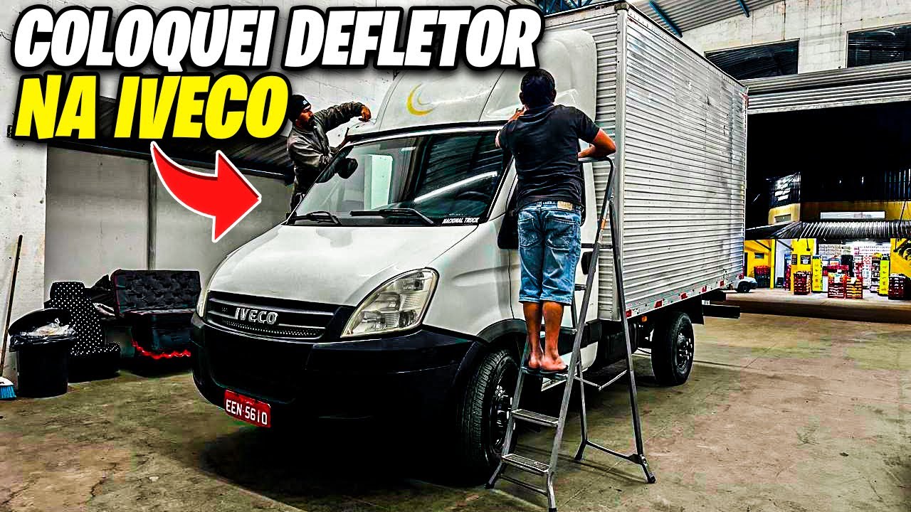 Manutenção / Lavagem e instalação do Defletor IVECO DAILY 35S14 - 2008