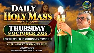 THURSDAY HOLY MASS | 8 OCTOBER 2026 | 27TH WEEK IN ORDINARY TIME II | Fr Albert #holymass #dailymass