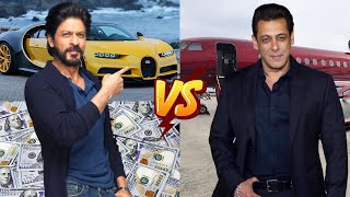 Shahrukh Khan Vs Salman Khan Comparison | Cars Collection | Networth | Hindi | Urdu | 2023