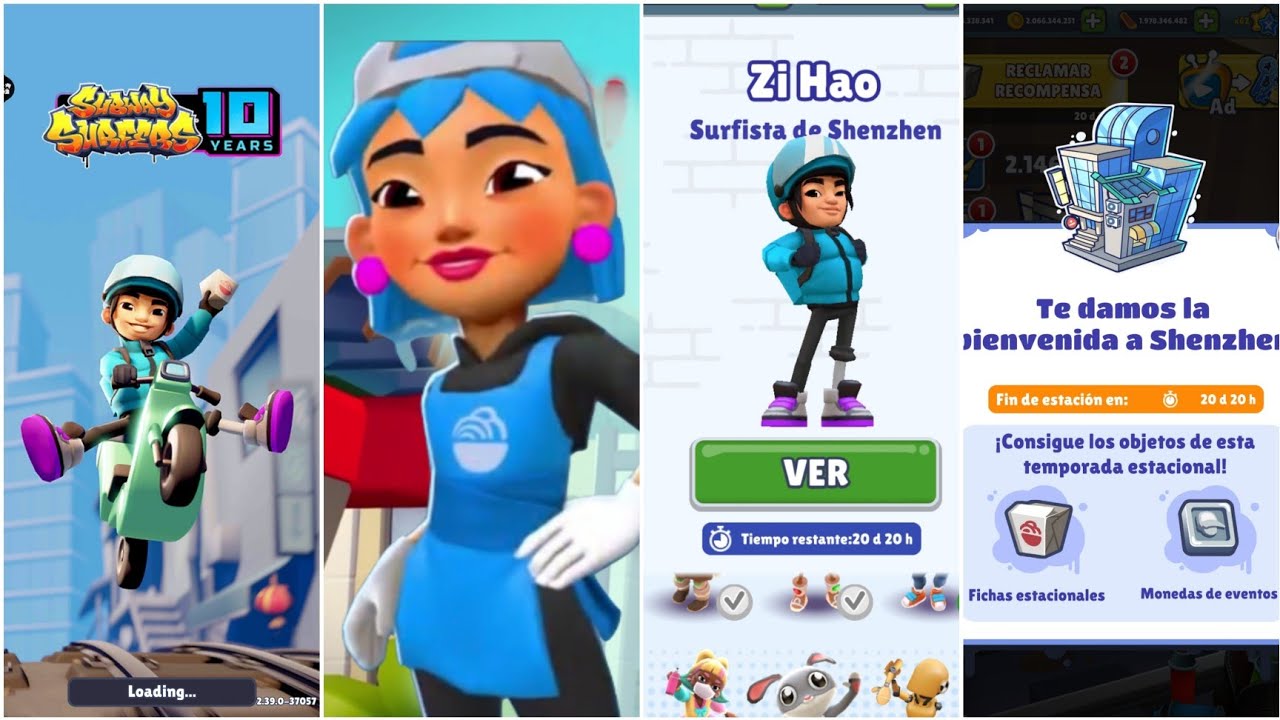 NARUTO!!TEXTURA DE SUBWAY SURFERS PARA A NOVA ATUALIZAÇÃO SHENZHEN 2.39.0 