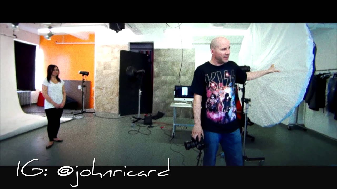 Using One Large Light Source - John Ricard