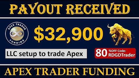 Huge Apex Payout + Registering and Trading with LLC Account #apextraderfunding #futurestrading