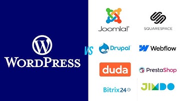 Wordpress vs Joomla   Drupal   Squarespace  Prestashop y etc