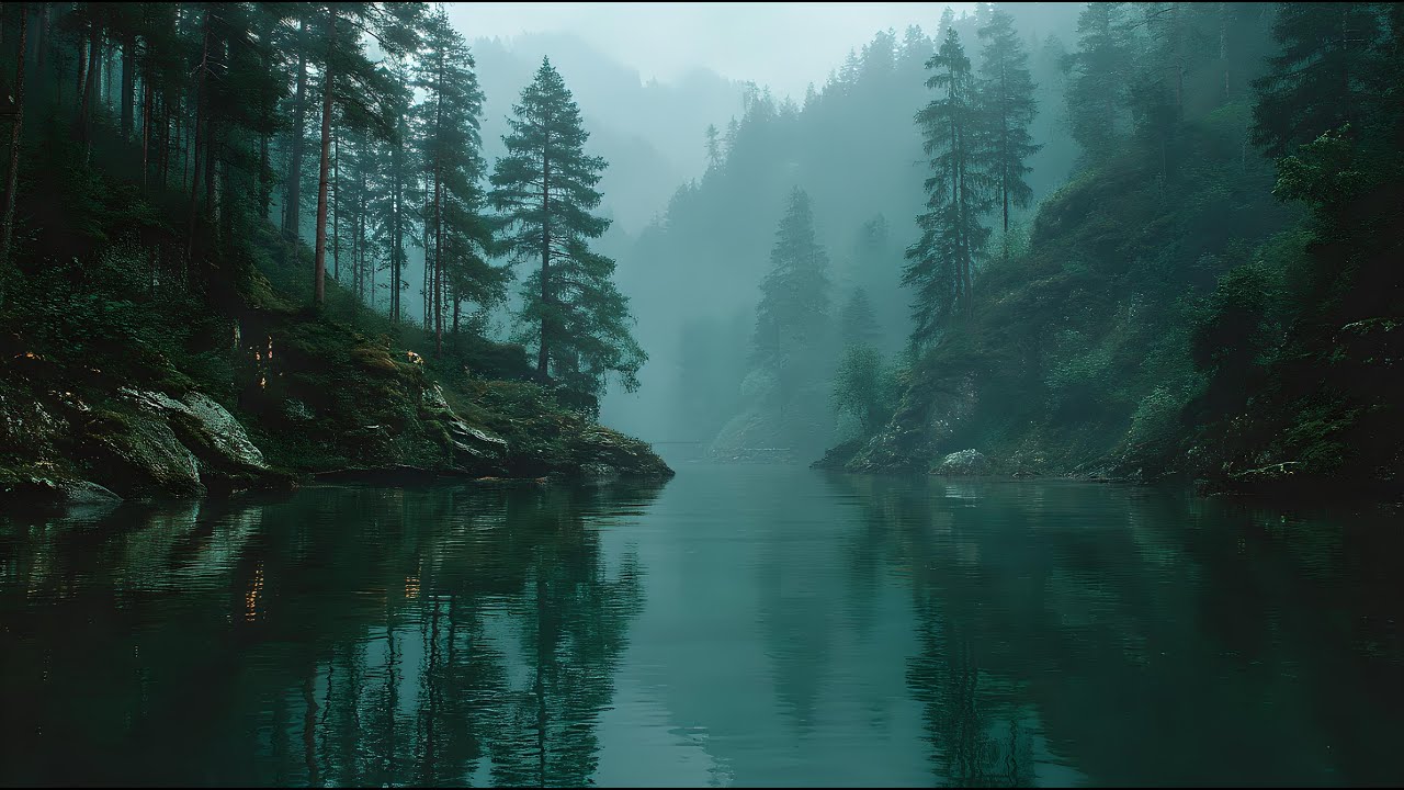 POV: Rain on the Windowpane 🌧️ 8AM – Nature Ambient Guitar