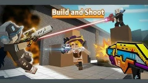 BLOCKMAN go - BUILD and SHOOT  * PART 2 *
