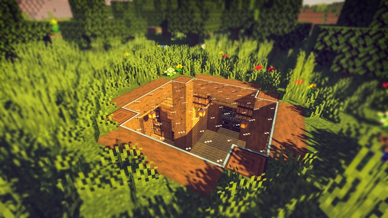 Minecraft Underground Starter House: How to build a Survival Starter ...