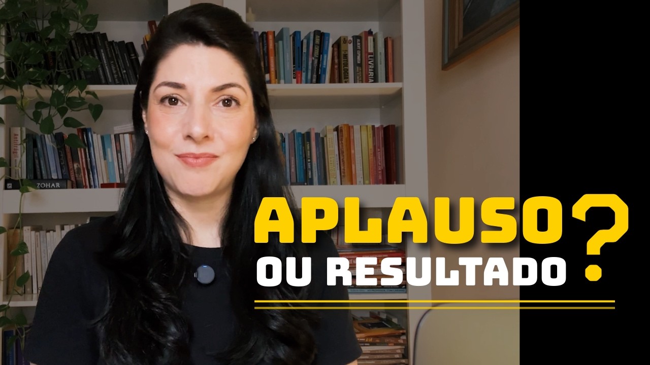 Você quer crescer ou quer aplauso?