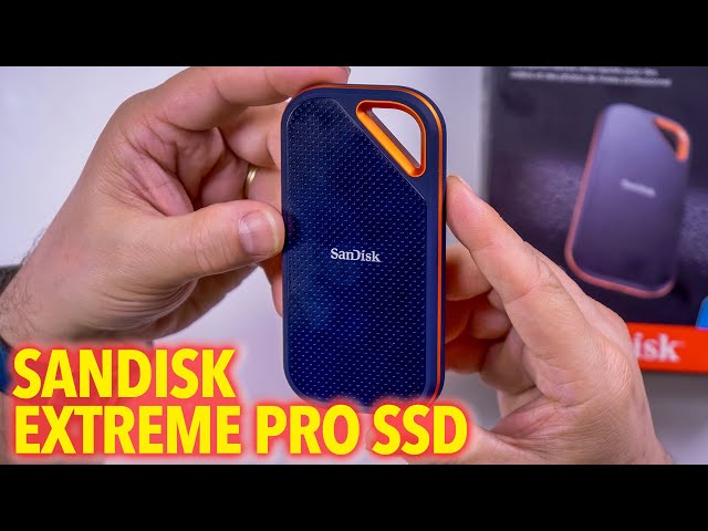 SanDisk 4 To Extreme Disque SSD portable, USB-C USB 3.2 Gén. 2, Disque SSD  NVMe externe, jusqu'à 1050 Mo/s Résistance à la poussière et à l'eau