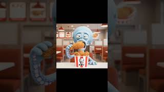 Squidward Eats Kfc In Bikini Bottom?