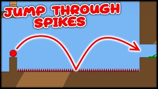 Red Ball: How to Jump Through Spikes