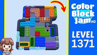 Color Block Jam Level 1371 Solution Walkthrough