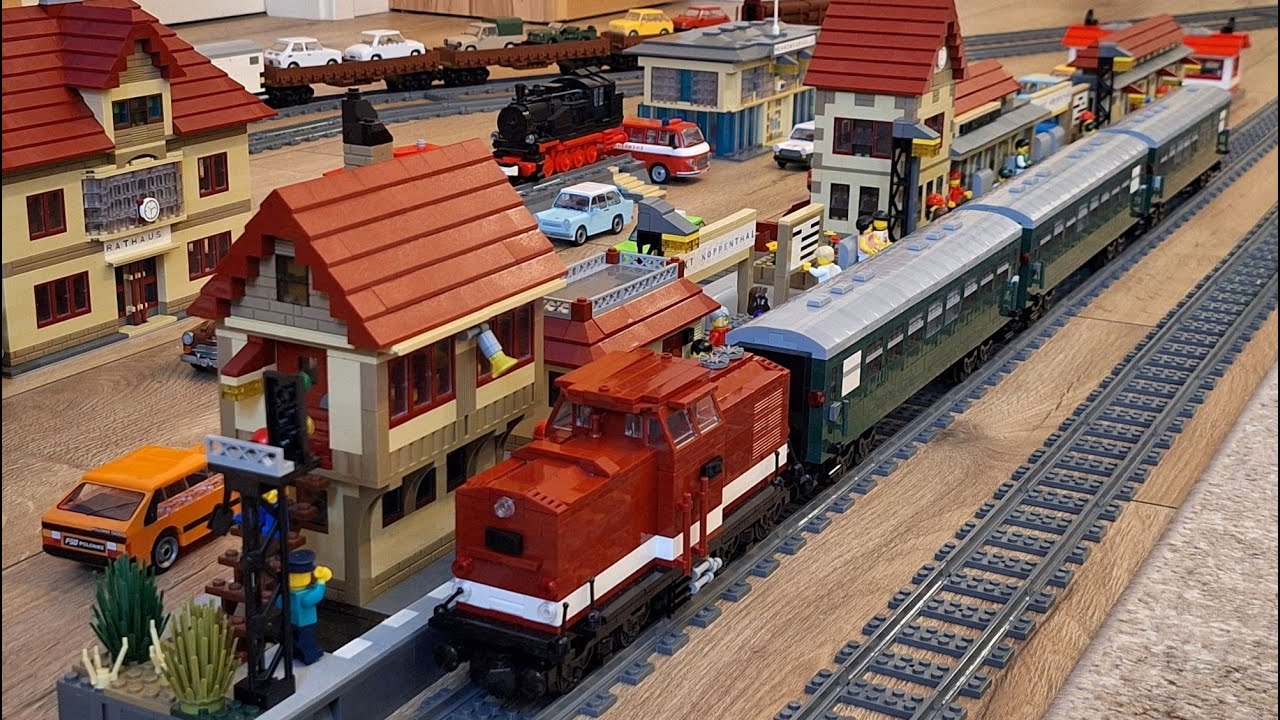 Zeitreise ins Frühjahr 1990 Deutsch-Deutsche Geschichte mit Klemmbausteinen erzählt u. 10 neuen MOCs