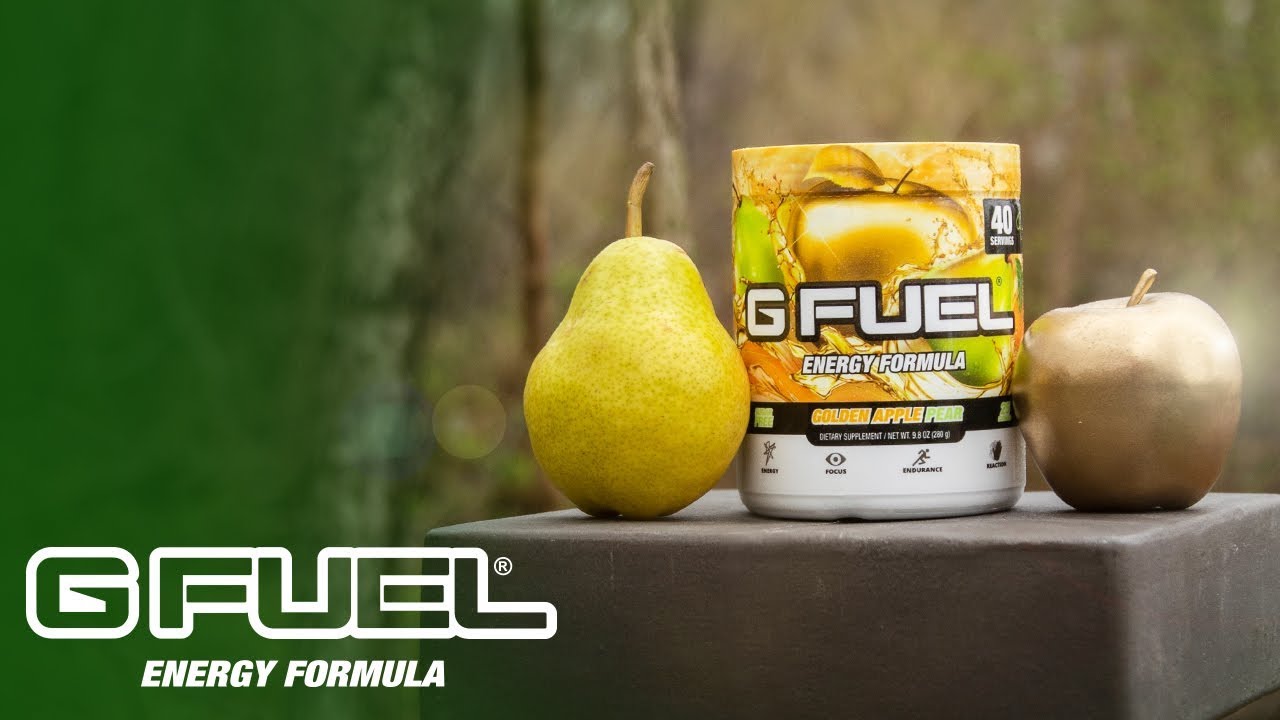 Golden Apple Pear Flavor Reveal G FUEL YouTube