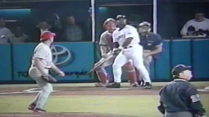 Greg Vaughn Hits 50th Home Run San Diego Padres