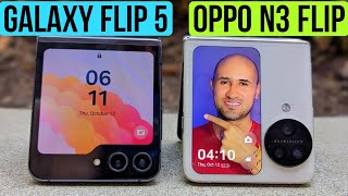 Oppo Find N3 Flip vs Galaxy Z Flip 5: Cámaras, REVIEW, unboxing Oppo Find N3 Flip