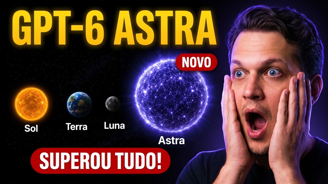 LANÇOU o GPT-6 Astra! Melhor que o Fable?