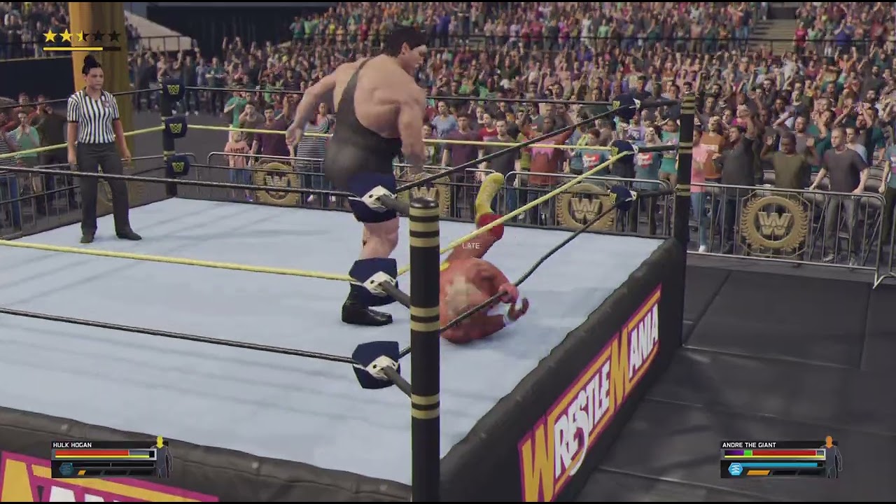 hulk hogan vs andre the giant