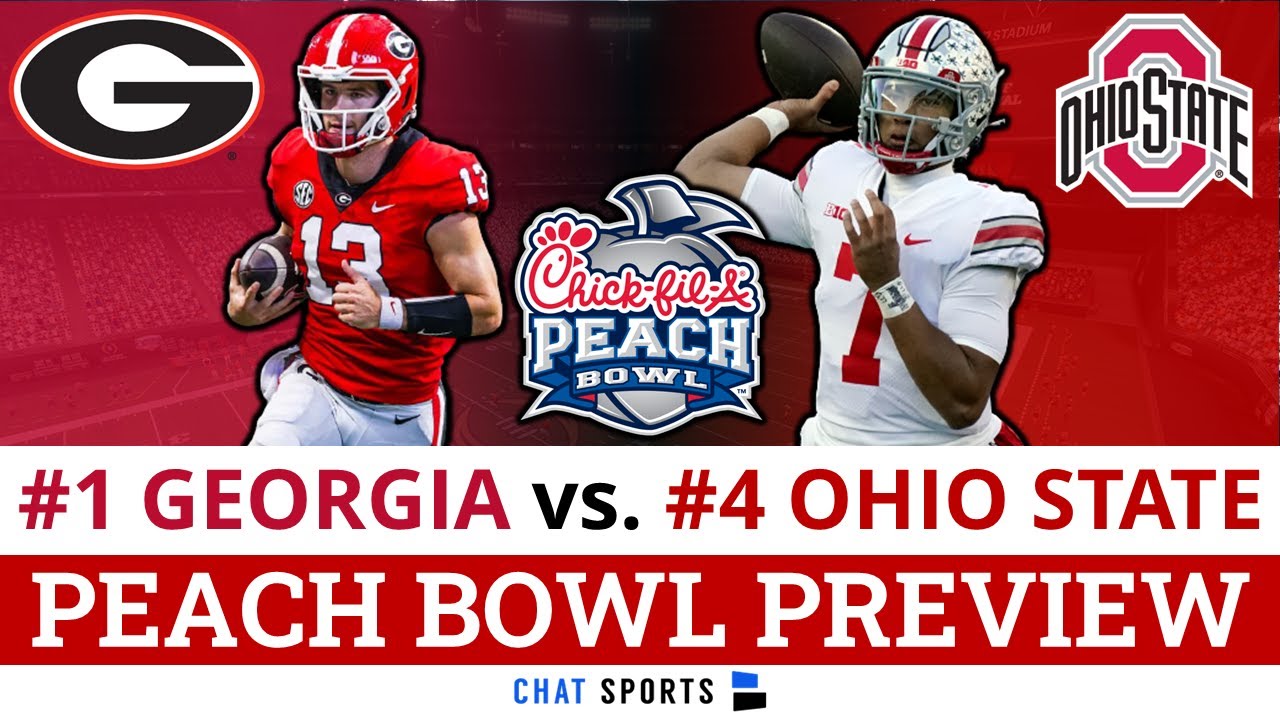 4 Ohio State vs 1 Peach Bowl Preview & Final Score