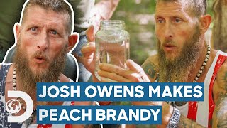 Josh Is BACK Making Peach Brandy Worth $5,500! | Moonshiners