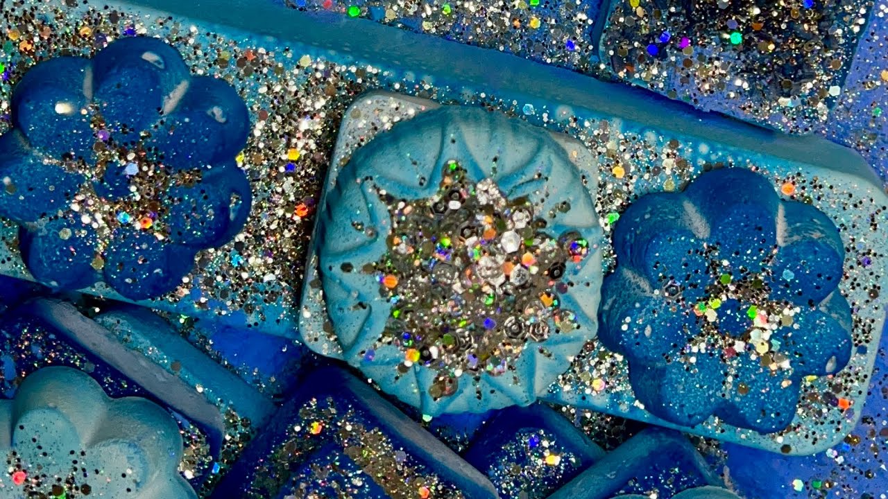 BLUE 💙 Gymchalk+powders ASMR