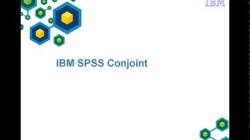 IBM SPSS Conjoint Demo