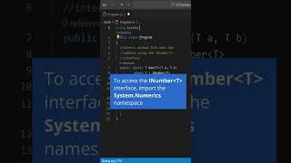 Using INumber Interface for Easy Numeric Operations in C#