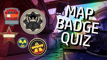 HOW MANY CS:GO MAP BADGES DO YOU KNOW PART 2! CS:GO QUIZ #shorts