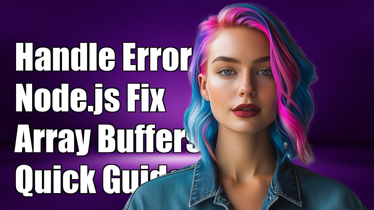 How to handle Array buffer allocation failed in nodejs? - YouTube
